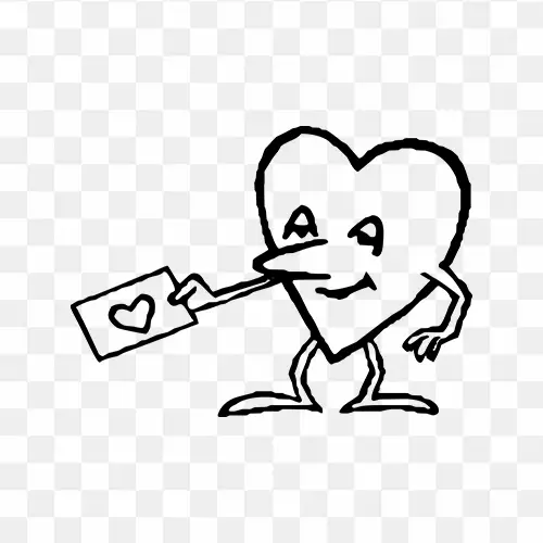 Heart cartoon clipart